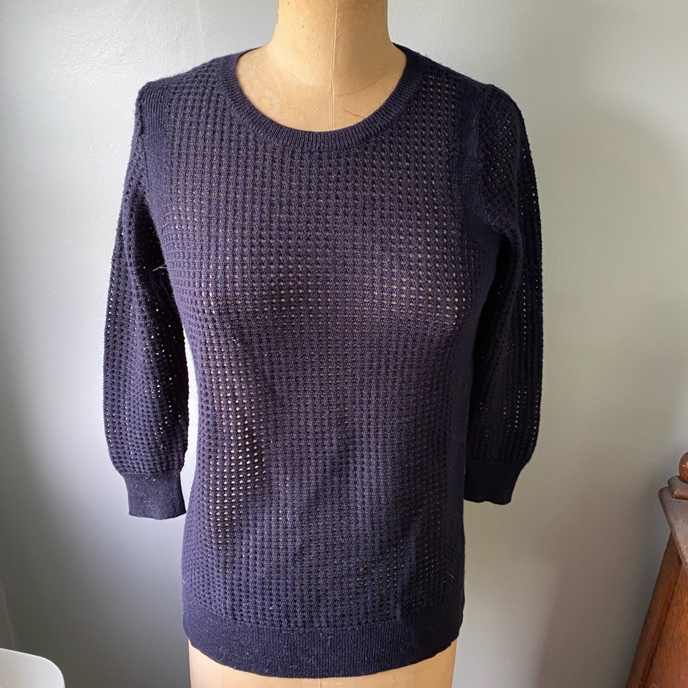Ann Taylor Navy Sweater
